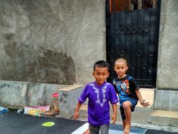 Deretan Lukisan 3D Keren Hiasi Jalanan Depok