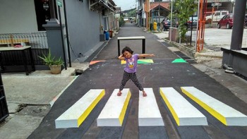 Karya mereka ini ramai diperbincangkan di dunia maya terutama di Facebook. Komentar pun menuai pujian. (Foto: Dok. Muhammad Alam)