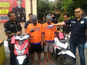 2 Pencuri Motor di Masjid Diamankan, Pelaku Barusan Keluar Lapas