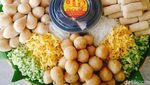Kreatif! Pempek Ulang Tahun Ini Dibentuk Mirip Buket Bunga Hingga Ikan Nemo