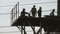 Setelah konstruksi selesai, flyover Cipinang Lontar akan terbentang sepanjang 550 meter.