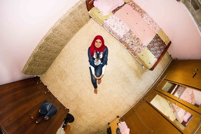 Kamar tidur di Beirut, Lebanon. Foto: Dok. John Thackwray My Room Project