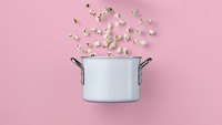 Tak melulu resep susah, Anda juga bisa membuat popcorn dengan alat masak Eva. Keren banget ya foto Mikkel ini? Foto: Mikkel Jul Hvilshoj