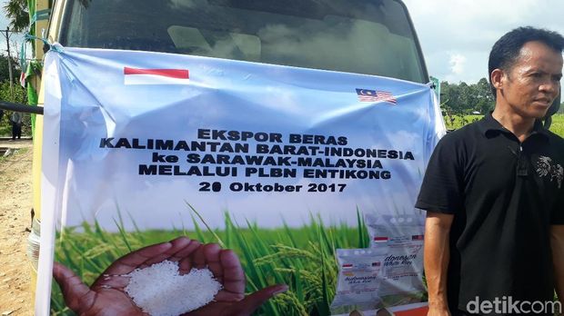 Ekspor 25 ton beras ke Malaysia