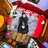 Kamar tidur di Kairo, Mesir.  Foto: Dok. John Thackwray My Room Project