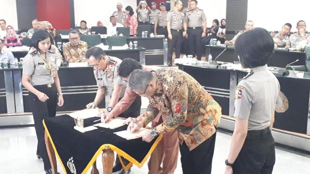 Kapolri, Mendes, dan Mendagri Teken MoU Soal Pengawasan Dana Desa