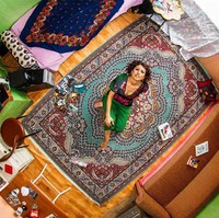 Kamar tidur di Istanbul, Turki. Foto: Dok. John Thackwray My Room Project