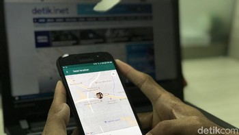 Akan muncul pilihan waktu berbagi, yakni 15 menit, 1 jam dan 8 jam.  Pilih salah satunya. Foto: Adi Fida Rahman/detikINET
