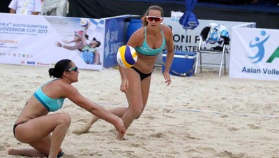 Voli Pantai Pemanasan Jelang Asian Games