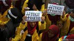 Massa Aksi 3 Tahun Jokowi-JK Long March ke Istana Negara
