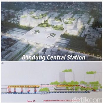 Bandung Bakal Punya Stasiun Kereta Api Kelas Dunia Seperti Ini