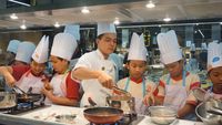 Di Hari Chef Sedunia 2017, Nestle Ajak Siswa SD Makan Banyak Buah dan Sayur