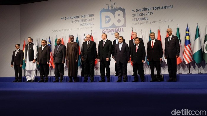 JK hingga Erdogan Hadiri KTT D-8 di Istanbul