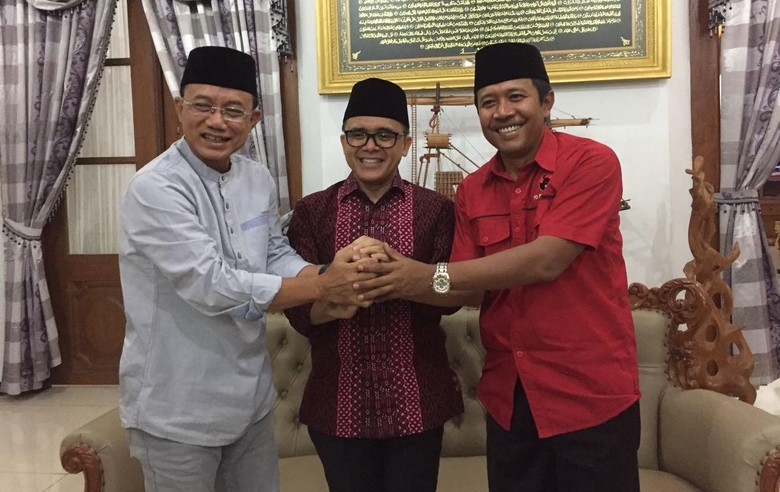 Bertemu Bupati Ngawi, Anas Diberi Jurus Hadapi Pilgub Jatim Bertemu Bupati Ngawi, Anas Diberi Jurus Hadapi Pilgub Jatim