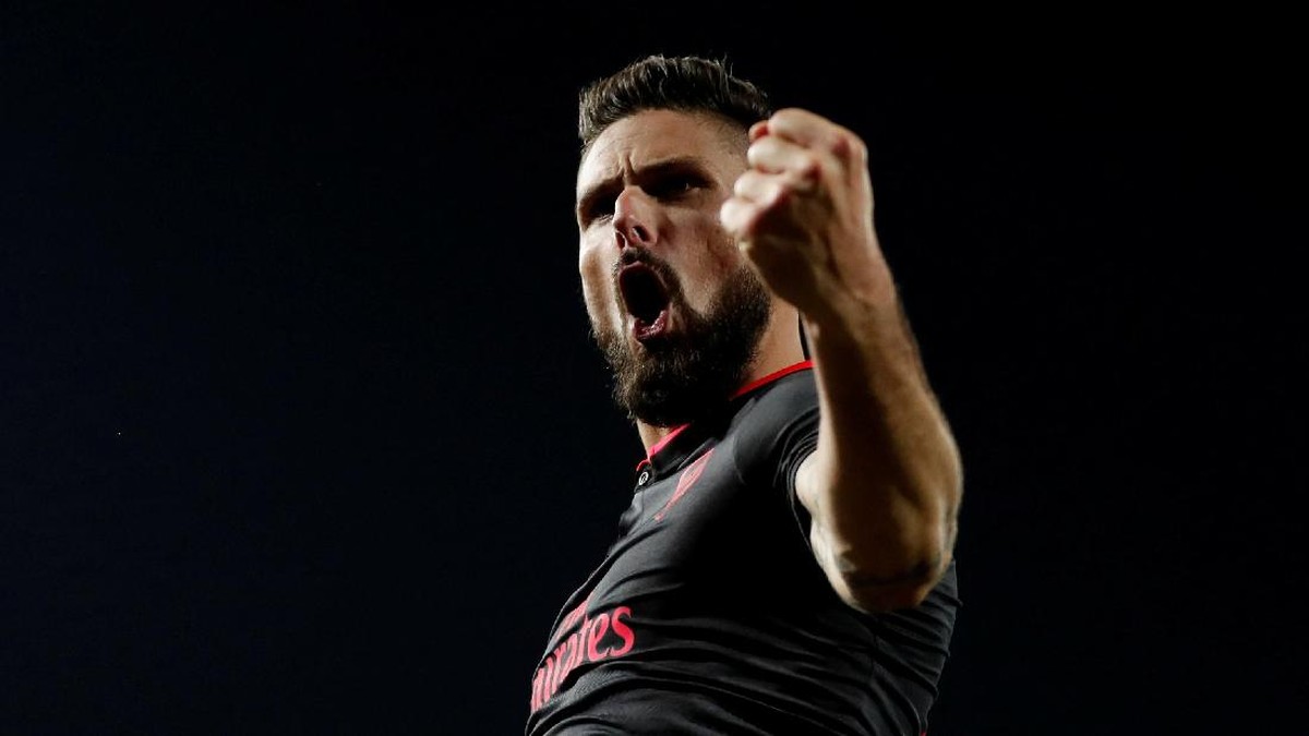 Penyerang Arsenal, Olivier Giroud (Foto: Matthew Childs/Reuters)