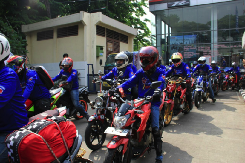 Komunitas Vixion Touring di Jambore 1 Dekade Vixion Komunitas Vixion Touring di Jambore 1 Dekade Vixion
