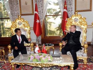 Foto: Keakraban Wapres JK dengan Erdogan di Turki