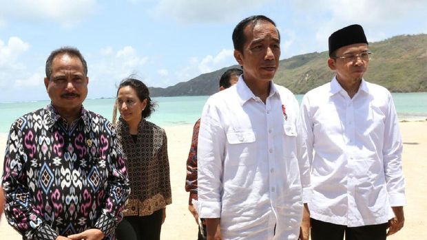 5 Pesan Jokowi Untuk Pariwisata Mandalika di Lombok