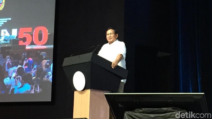 Bicara Nasionalisme, Prabowo: Kondisi Bangsa Sedang Lemah