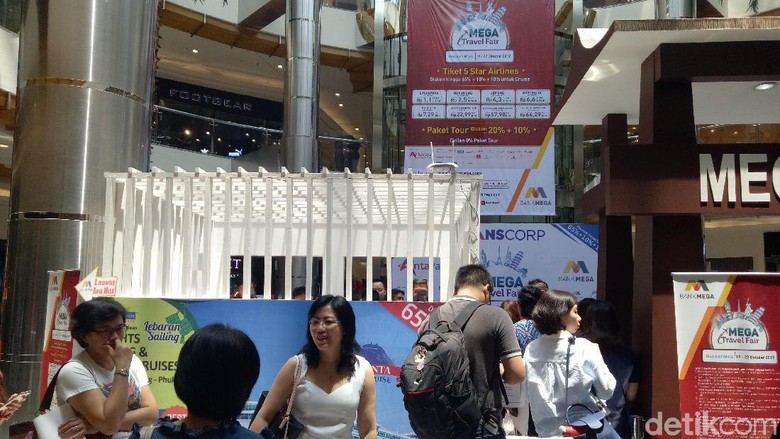 Ada banyak paket wisata halal di Mega Travel Fair Surabaya (Gracella/detikTravel) Ada banyak paket wisata halal di Mega Travel Fair Surabaya (Gracella/detikTravel)