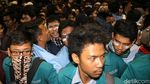 Foto: Polisi Bubarkan Aksi Mahasiswa di Depan Istana