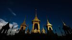 Melihat Latihan Prosesi Pemakaman Raja Thailand