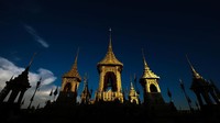 Ini dia The Royal Crematorium tempat peristirahatan terakhir Raja Bhumibol Adulyadej. Athit Perawongmetha/Reuters.