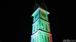 Foto: Jam Gadang Bukittinggi yang Juga Cantik di Malam Hari