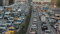 Kemacetan 49%, kecepatan rata-rata 18,9 km/jam. Foto: Pool (Internet)