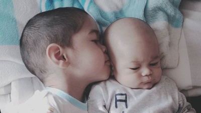 Aih, Lucunya Dua Anak Alyssa Soebandono