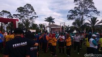Acara ini pun menghabiskan APBD DKI sebesar Rp 225 juta. Sekda DKI Jakarta Saefullah mengatakan anggaran tea walk ini tak hanya diambil APBD DKI Jakarta 2017 tapi juga dari swadaya. (Foto: Mochammad Zhacky/detikcom)