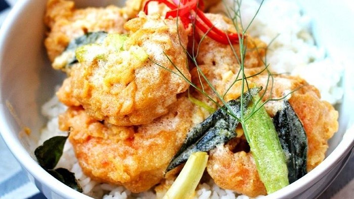 rice bowl telur asin
