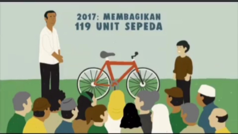 Sepanjang 2017, Jokowi Bagikan 119 Sepeda Sepanjang 2017, Jokowi Bagikan 119 Sepeda