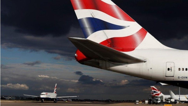 Ilustrasi maskapai British Airways (BBC Magazine) Ilustrasi maskapai British Airways (BBC Magazine)