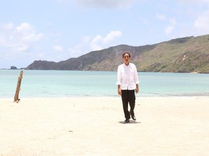 5 Pesan Jokowi Untuk Pariwisata Mandalika di Lombok