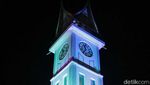 Foto: Jam Gadang Bukittinggi yang Juga Cantik di Malam Hari