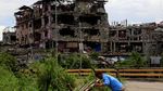 Reruntuhan dan Jejak Berantas Teroris Pro-ISIS di Marawi
