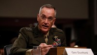 Dari tahun 1988 sampai 1991, Dunford ditugaskan sebagai Instruktur Marinir di Sekolah Tinggi Salib Suci dan Calon Officer di Pangkalan Marinir Quantico Quantico. (Foto: Dok. REUTERS/Aaron P. Bernstein)