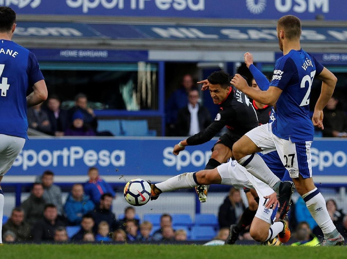 Pemain Arsenal, Alexis Sanchez (Foto: Phil Noble/Reuters)