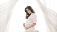 Usia kehamilan anak ketiga Olla Ramlan memasuki delapan bulan. Foto: Rio Motret Official