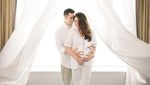 Sexy in Piama, Olla Ramlan Pamer Foto Maternity