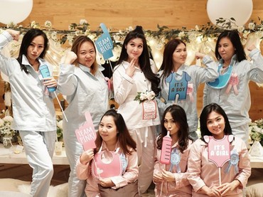 Lucu Nih, Baby Shower-nya Sandra Dewi