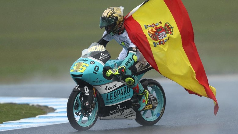 Kemenangan di Phillip Island Antarkan Joan Mir Jadi Juara Dunia Moto3 Kemenangan di Phillip Island Antarkan Joan Mir Jadi Juara Dunia Moto3
