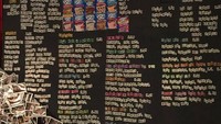 Menu di Cereal Killer Café, London. Bikin pusing bacanya! Foto: Istimewa