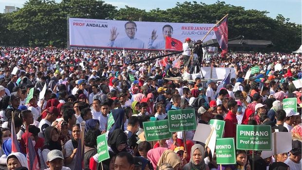 Nurdin Abdullah-Sudirman Sulaiman Deklarasi Maju Pilgub Sulsel 2018