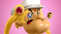 Seniman bernama Dito Von Tease membuat projek bernama Melting Pop, yakni menggabungkan dua ikon pop culture seperti Popeye dan Sailor Moon. (Dok. Dito Von Tease)