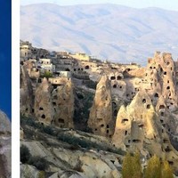 Kawasan Cappadocia, Turki dikenal sebagai wilayah bebatuan vulkanik, batu dari hasil erupsi gunung berapi. Bebatuan tersebut digunakan oleh penduduk setempat sebagai tempat tinggal. Bahkan, sampai sekarang, masih ada beberapa rumah penduduk yang di bebatuan alias gua. Foto: Istimewa