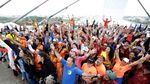 Ratusan Orang Lompat Bareng dari Jembatan di Hortolandia Brasil