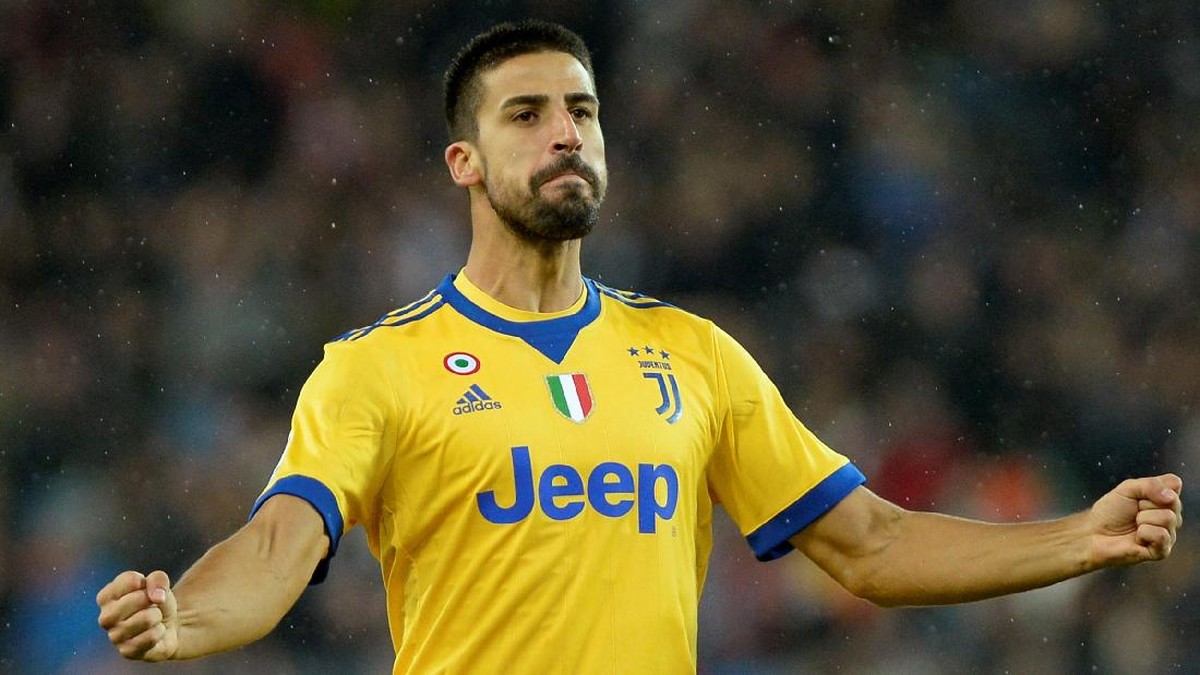 Sami Khedira mencetak tiga gol saat Juventus menang 6-2 atas Udinese (Foto: Massimo Pinca/Reuters)