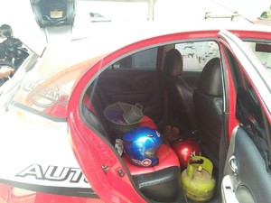 Lagi, Pencuri Bermobil Incar Helm-helm di Parkiran Motor